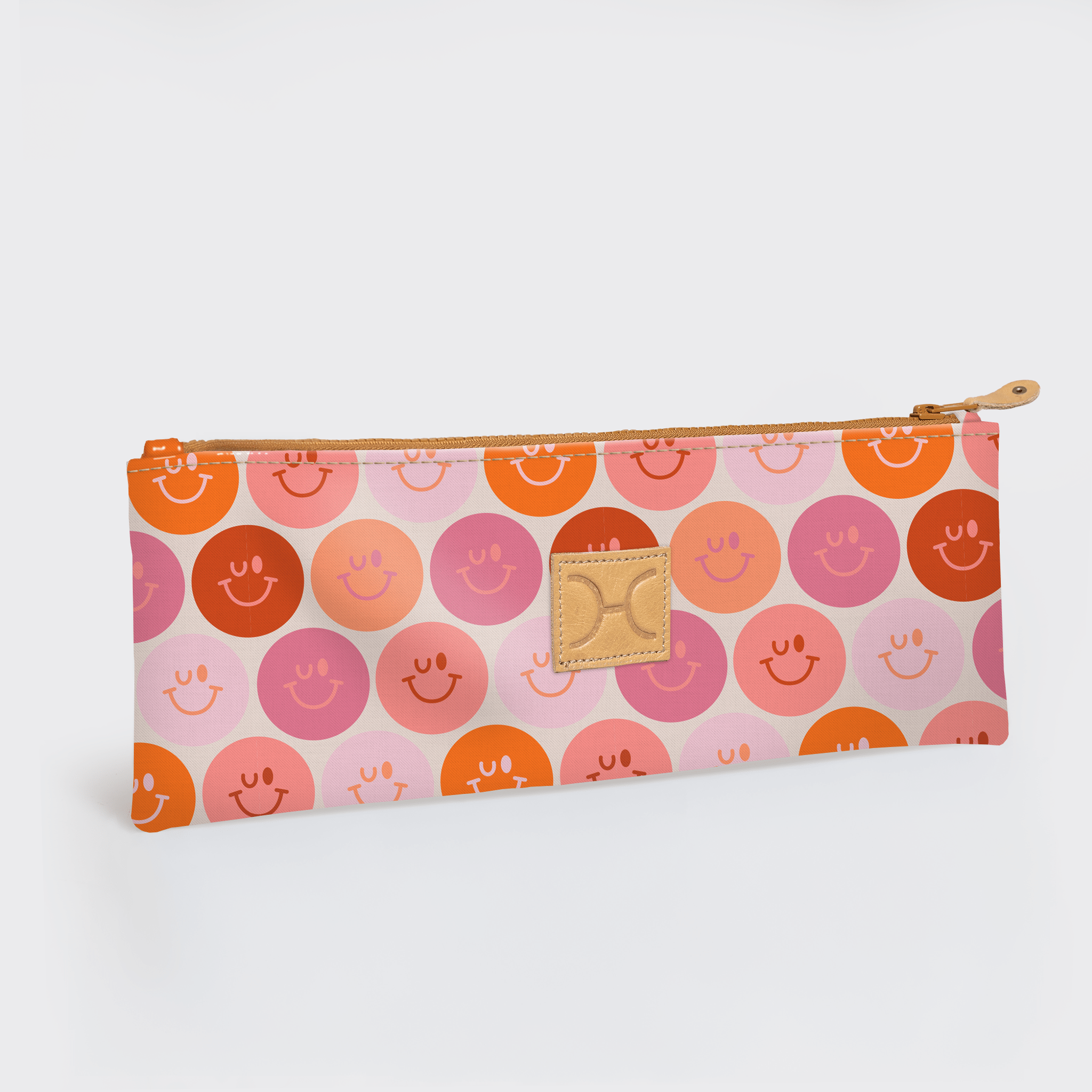 Thandana Laminated Fabric Doodle Pencil Pouch - KaryKase