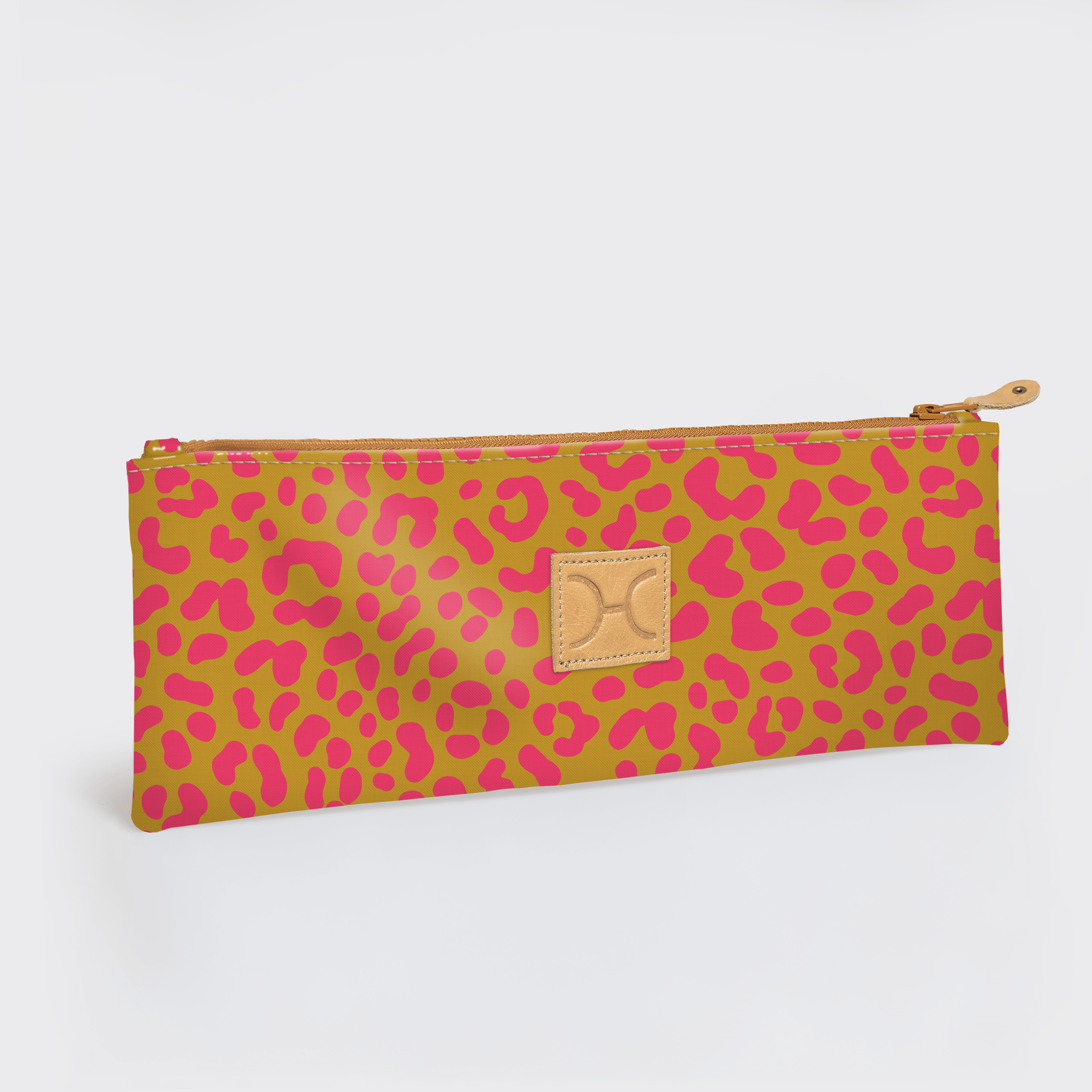 Thandana Laminated Fabric Doodle Pencil Pouch - KaryKase