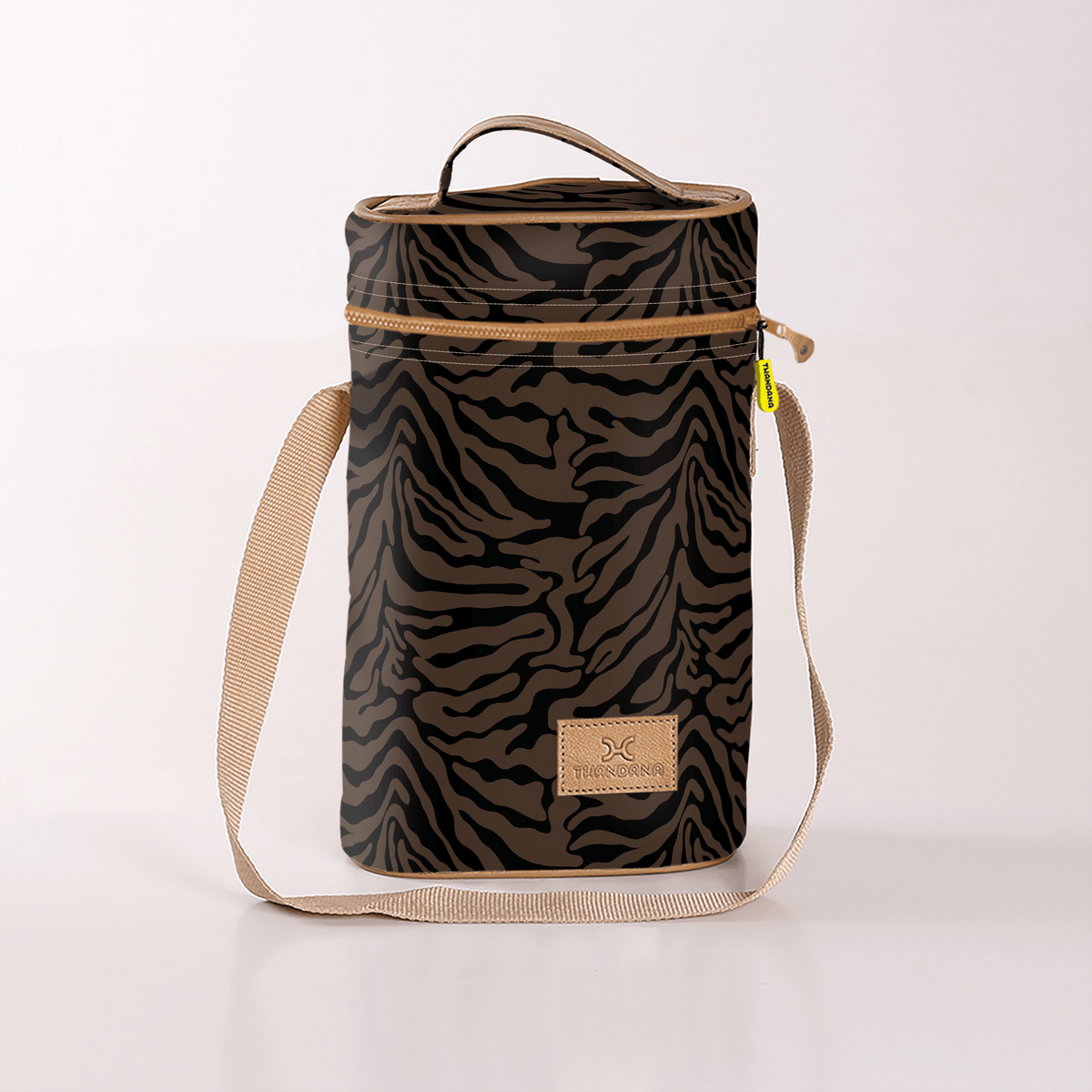 Thandana Laminated Fabric Double Carry Wine Cooler - KaryKase
