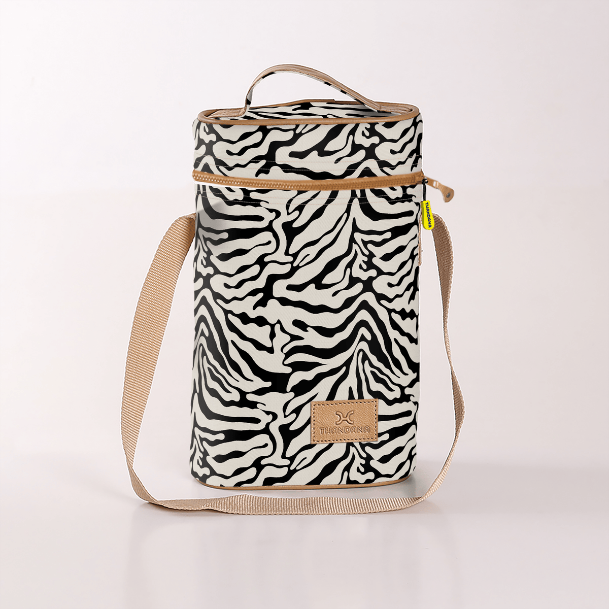 Thandana Laminated Fabric Double Carry Wine Cooler - KaryKase