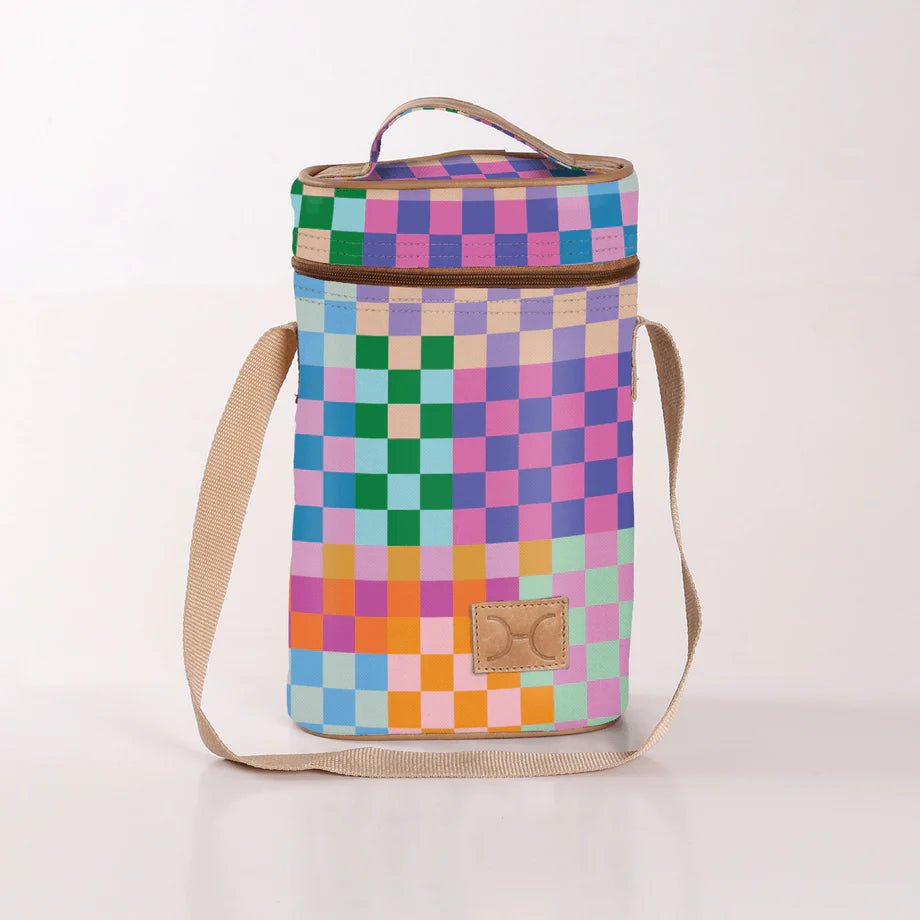 Thandana Laminated Fabric Double Carry Wine Cooler - KaryKase