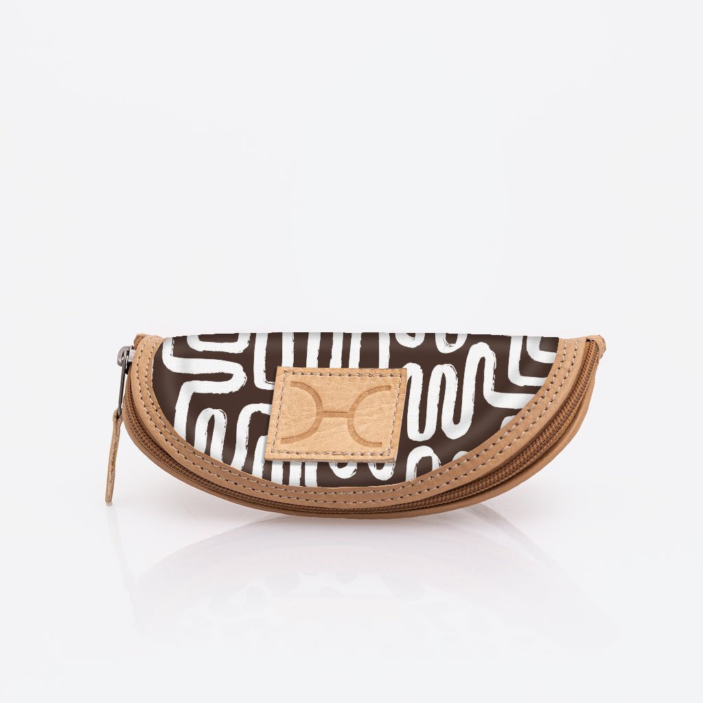 Thandana Laminated Fabric Glasses Case - KaryKase
