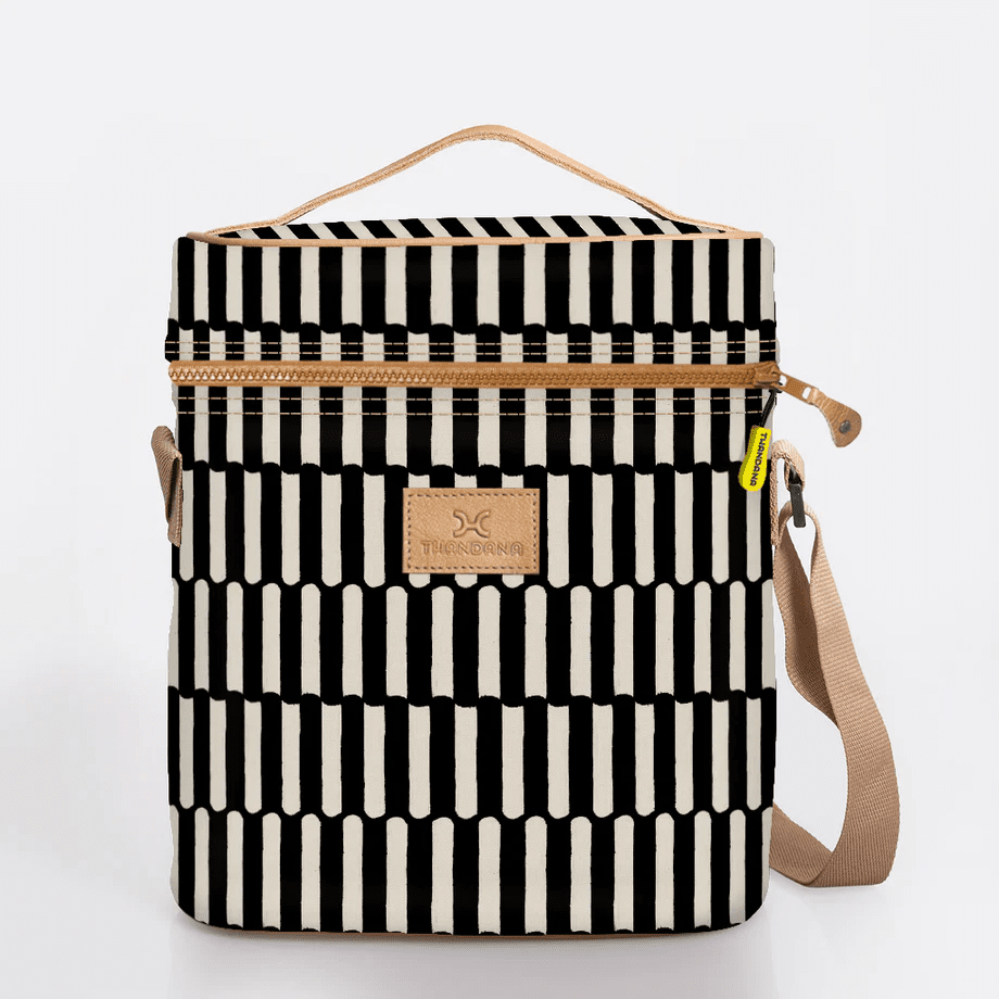 Thandana Laminated Fabric Jumbo Carry Wine Cooler - KaryKase