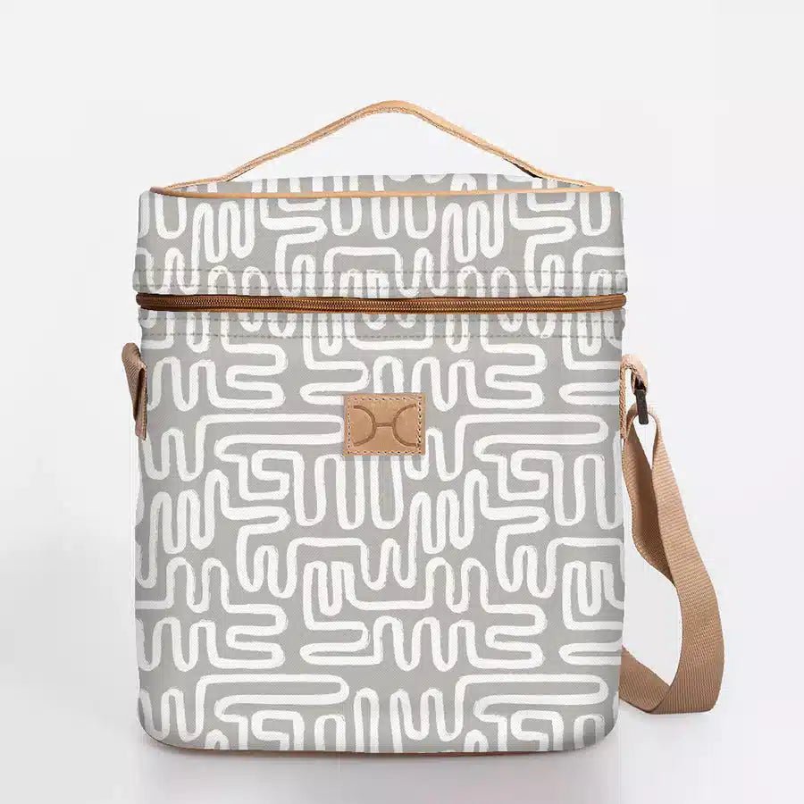 Thandana Laminated Fabric Jumbo Carry Wine Cooler - KaryKase