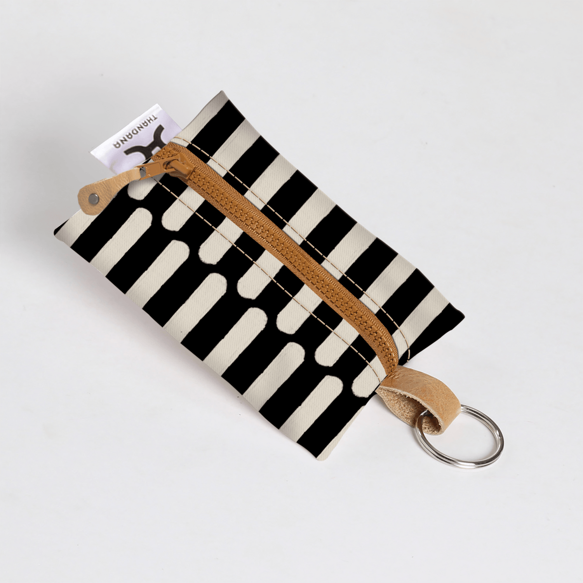 Thandana Laminated Fabric Key Ring - KaryKase
