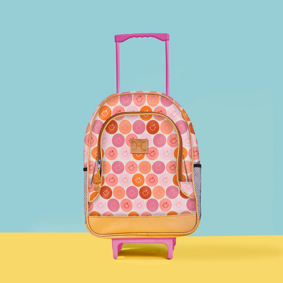 Thandana Laminated Fabric Kid's School Wheelie Backpack - KaryKase