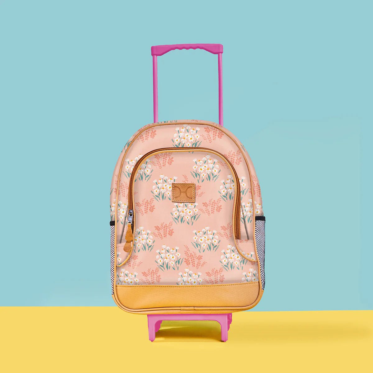 Thandana Laminated Fabric Kid's School Wheelie Backpack - KaryKase