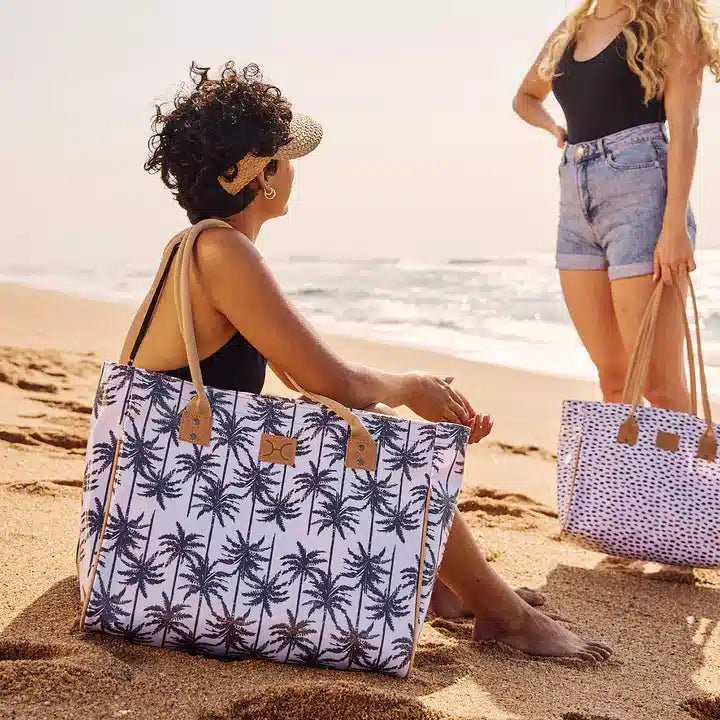 Thandana Laminated Fabric Large Beach Bag - KaryKase