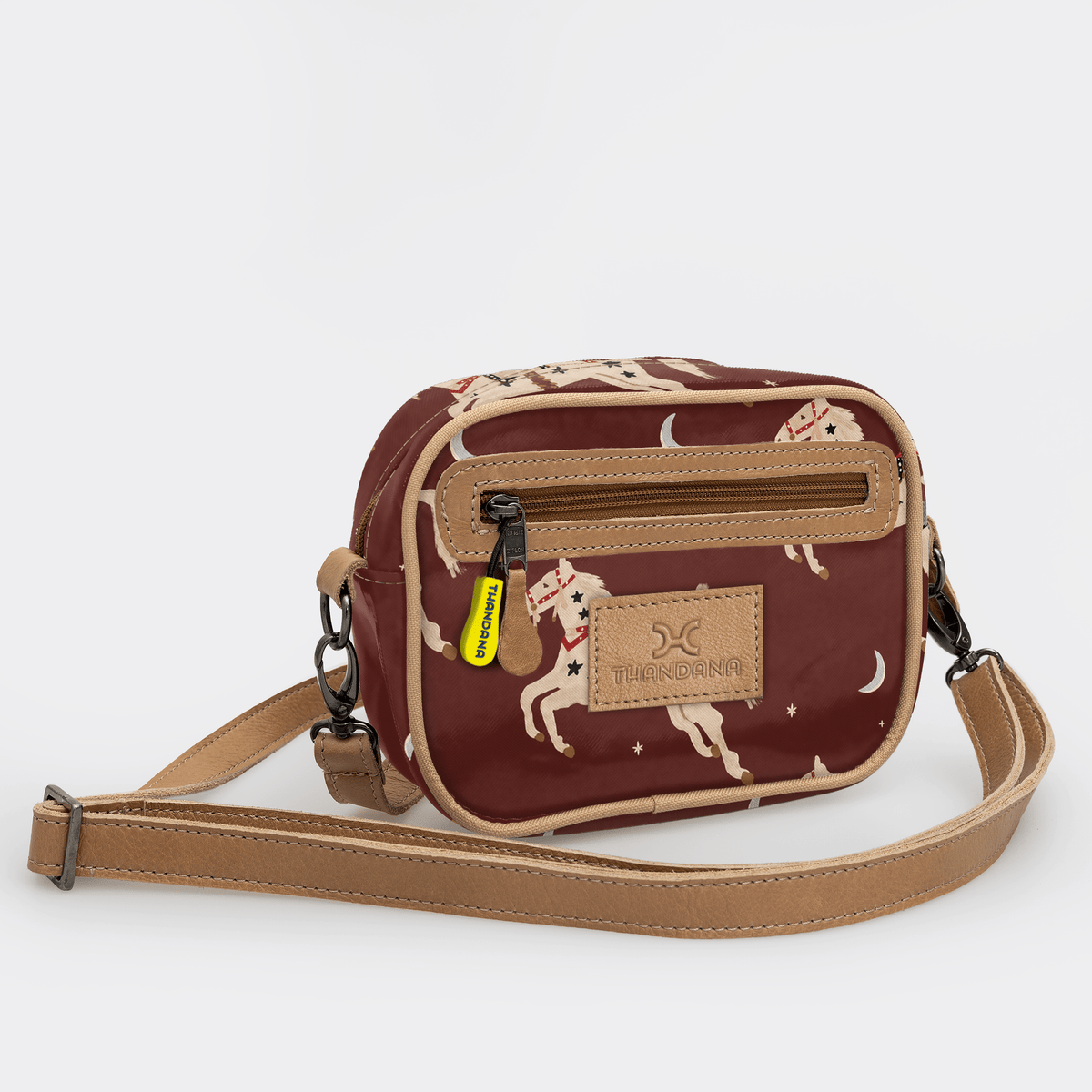 Thandana Laminated Fabric Lipstick Bag - KaryKase