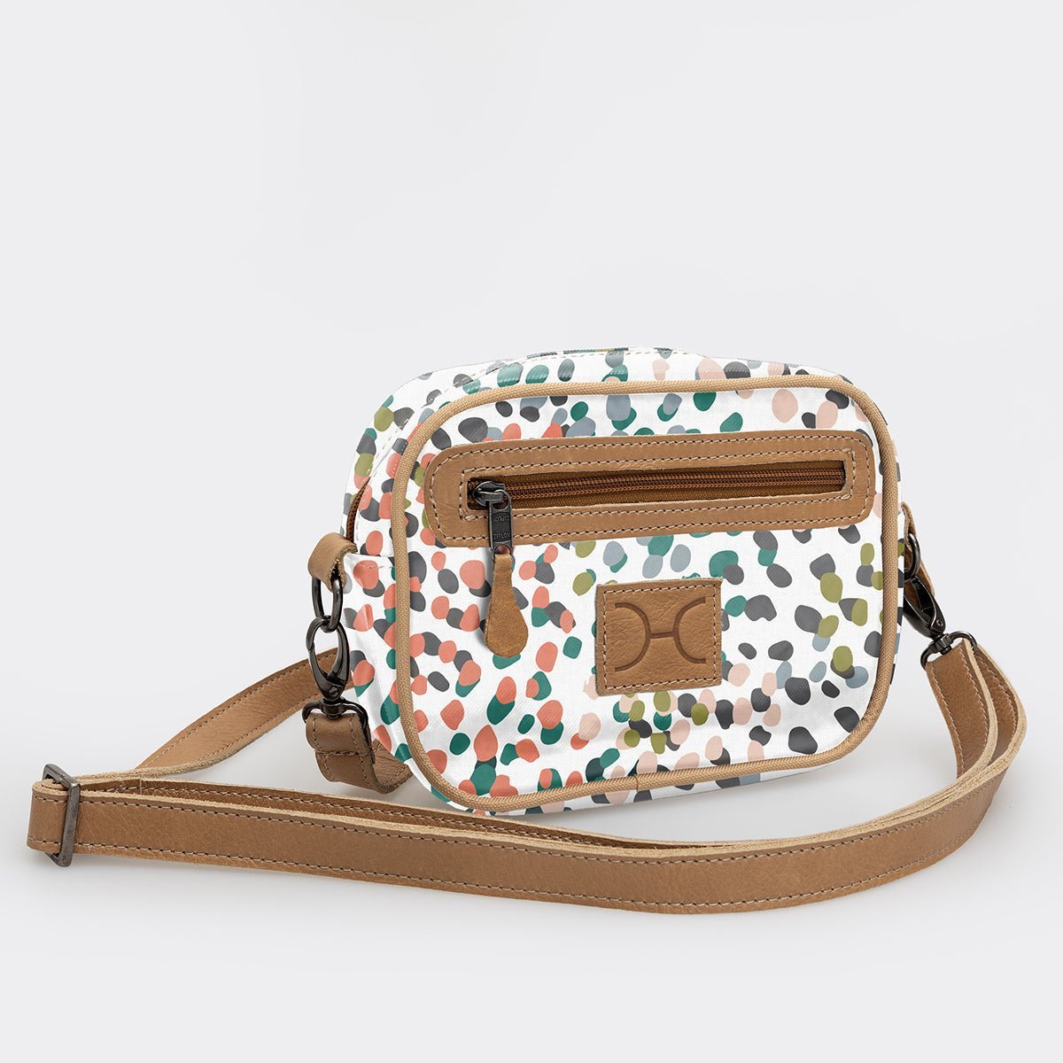 Thandana Laminated Fabric Lipstick Bag - KaryKase