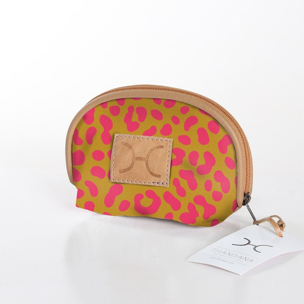Thandana Laminated Fabric Makeup Bag - KaryKase