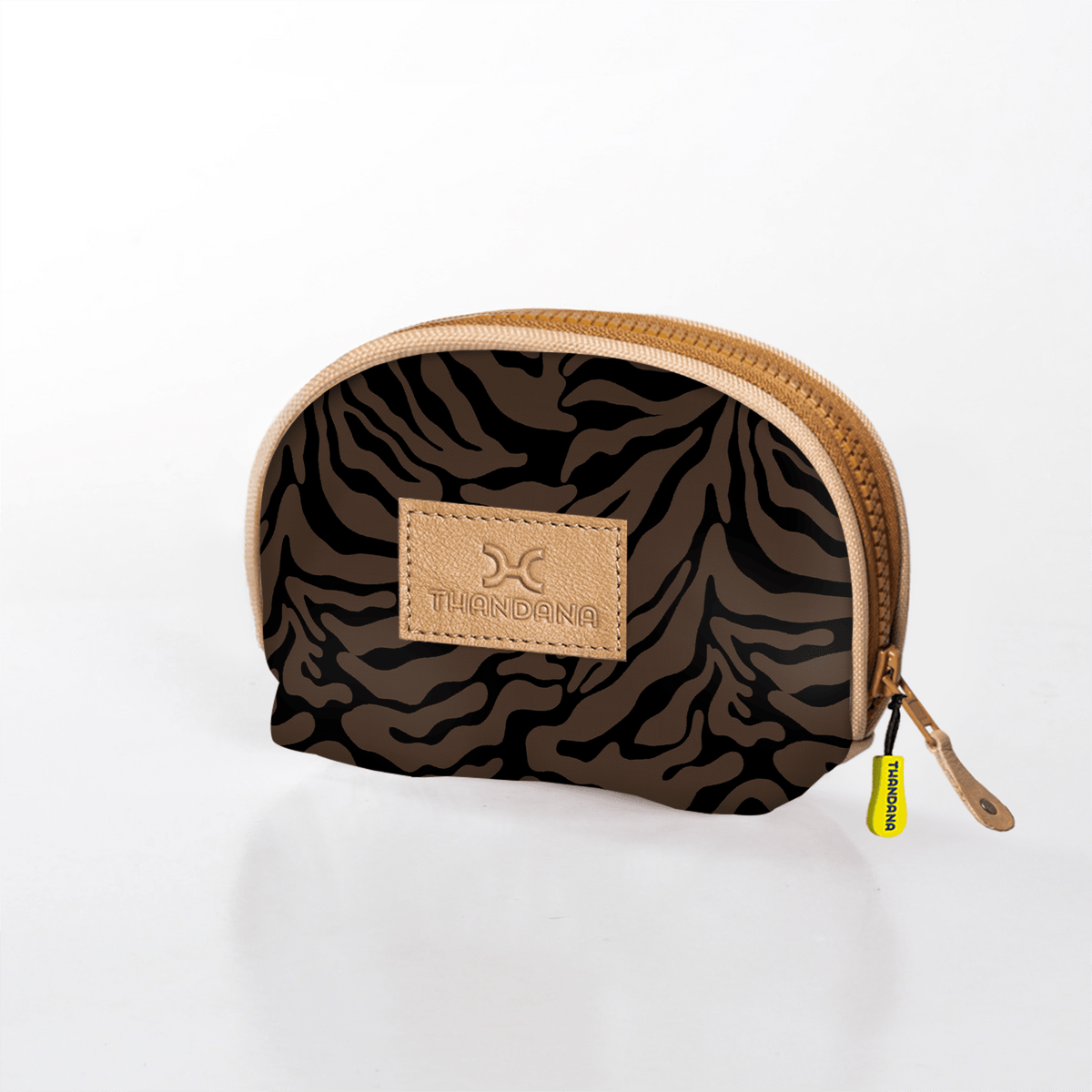 Thandana Laminated Fabric Makeup Bag - KaryKase