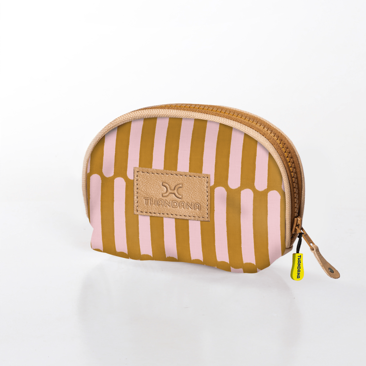 Thandana Laminated Fabric Makeup Bag - KaryKase