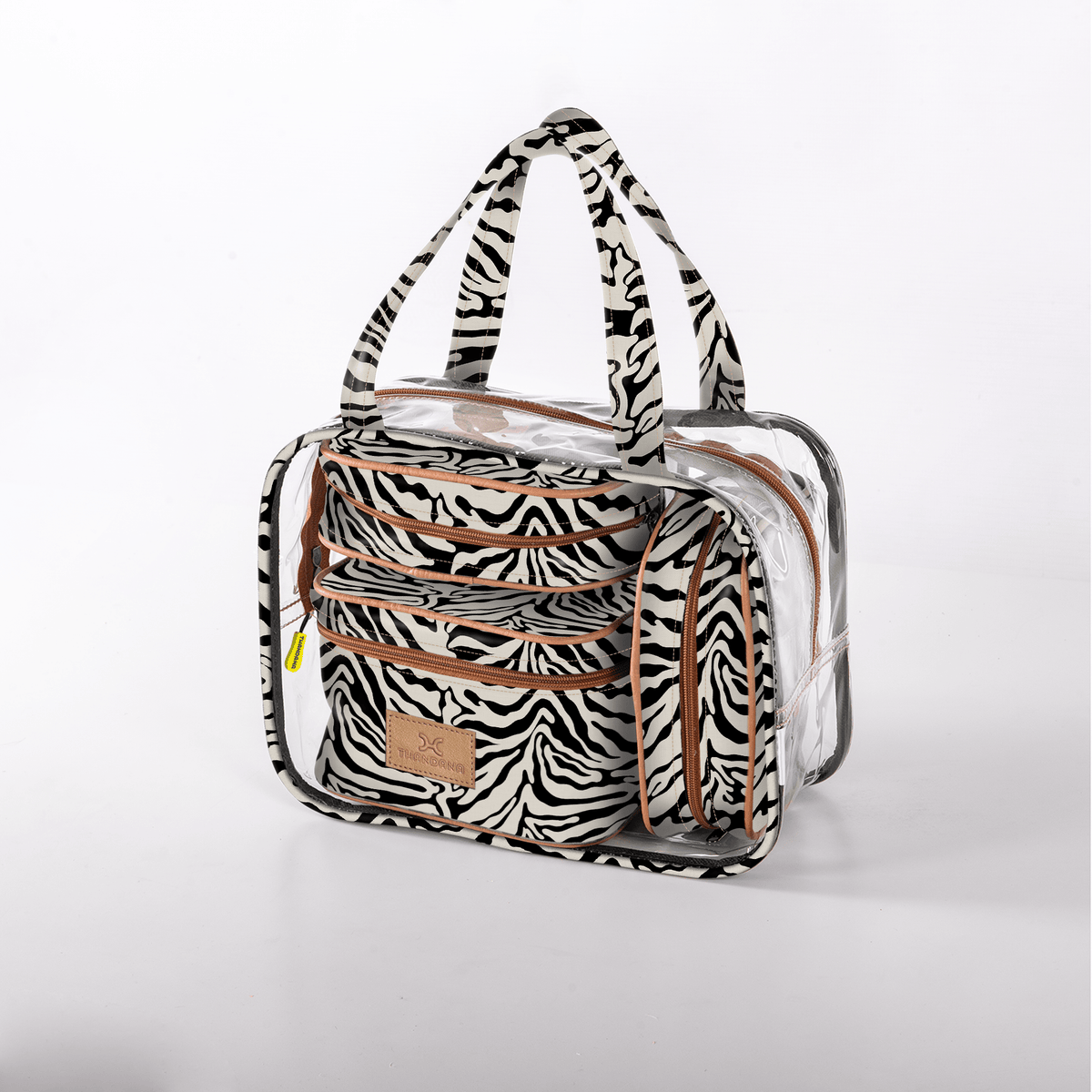 Thandana Laminated Fabric Maxi Cosmetic Set - KaryKase