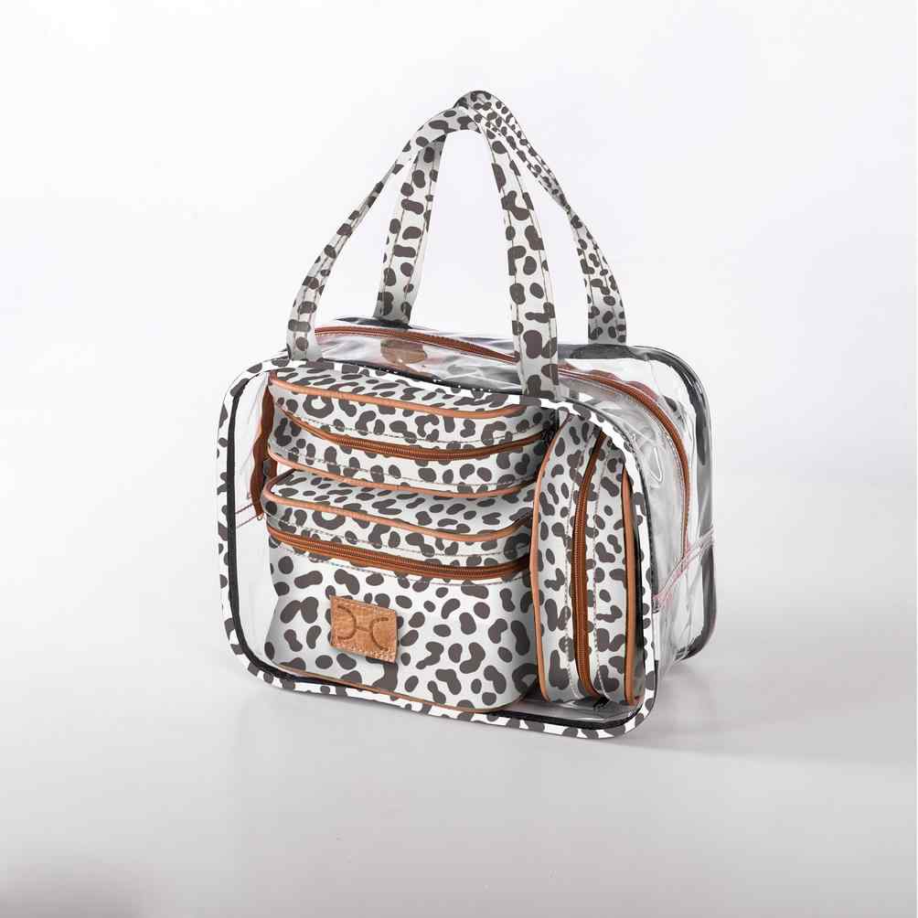 Thandana Laminated Fabric Maxi Cosmetic Set - KaryKase