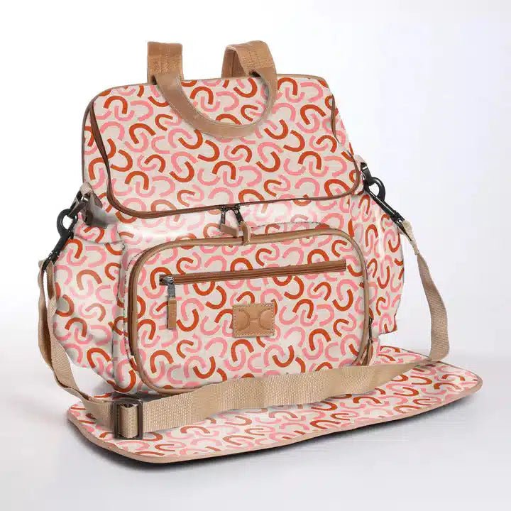 Thandana Laminated Fabric Nappy Backpack | Multiple Colour Options - KaryKase