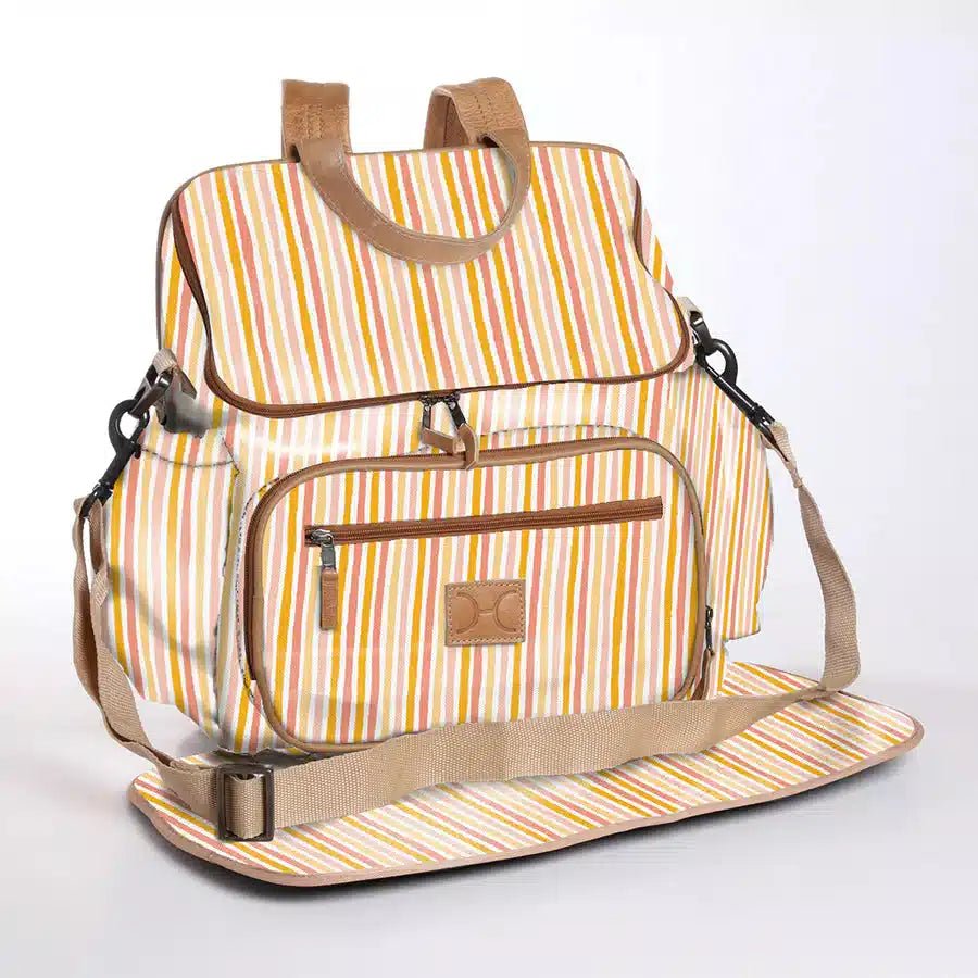 Thandana Laminated Fabric Nappy Backpack | Multiple Colour Options - KaryKase