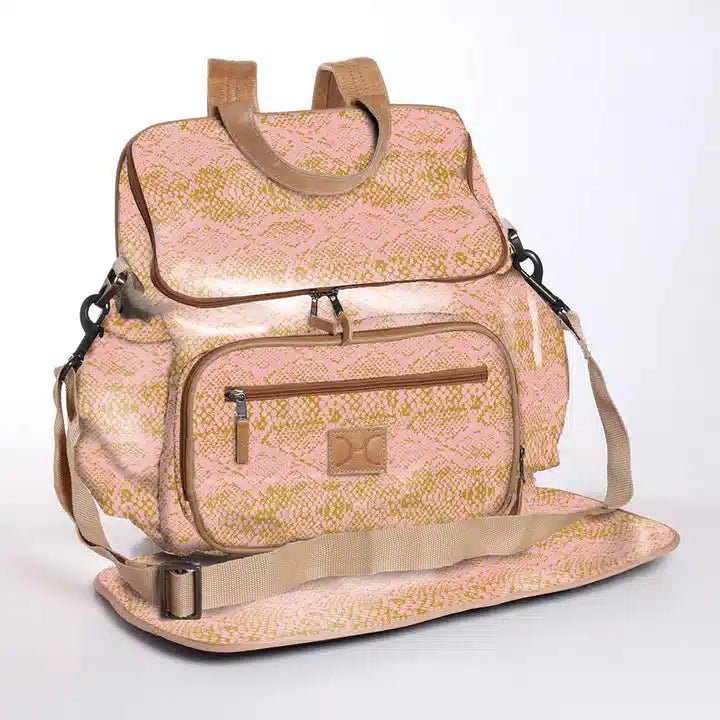 Thandana Laminated Fabric Nappy Backpack | Multiple Colour Options - KaryKase