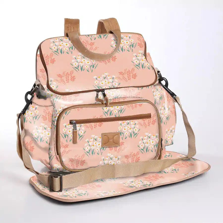 Thandana Laminated Fabric Nappy Backpack | Multiple Colour Options - KaryKase