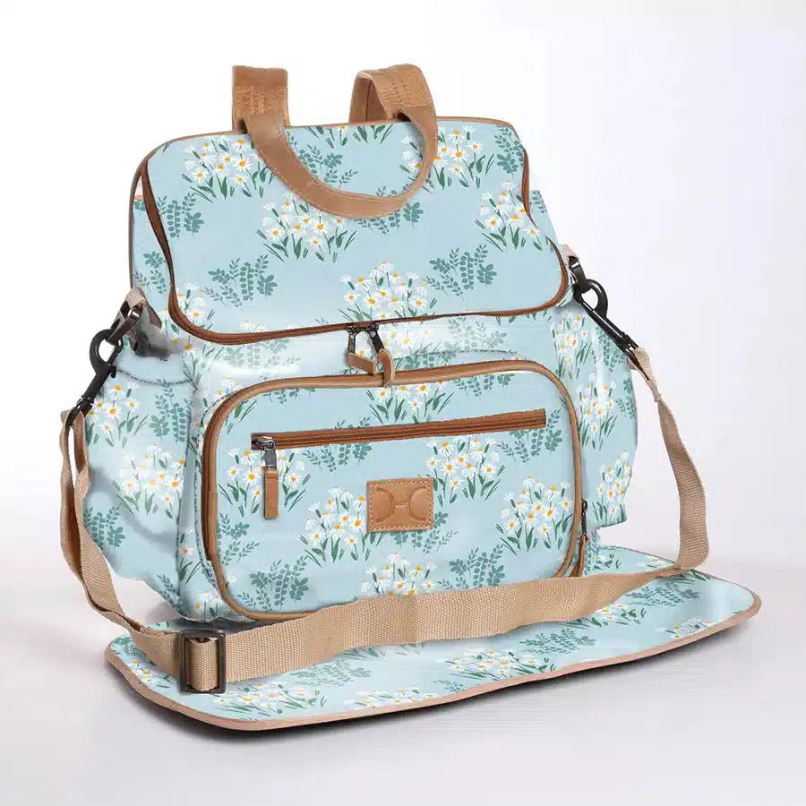 Thandana Laminated Fabric Nappy Backpack | Multiple Colour Options - KaryKase