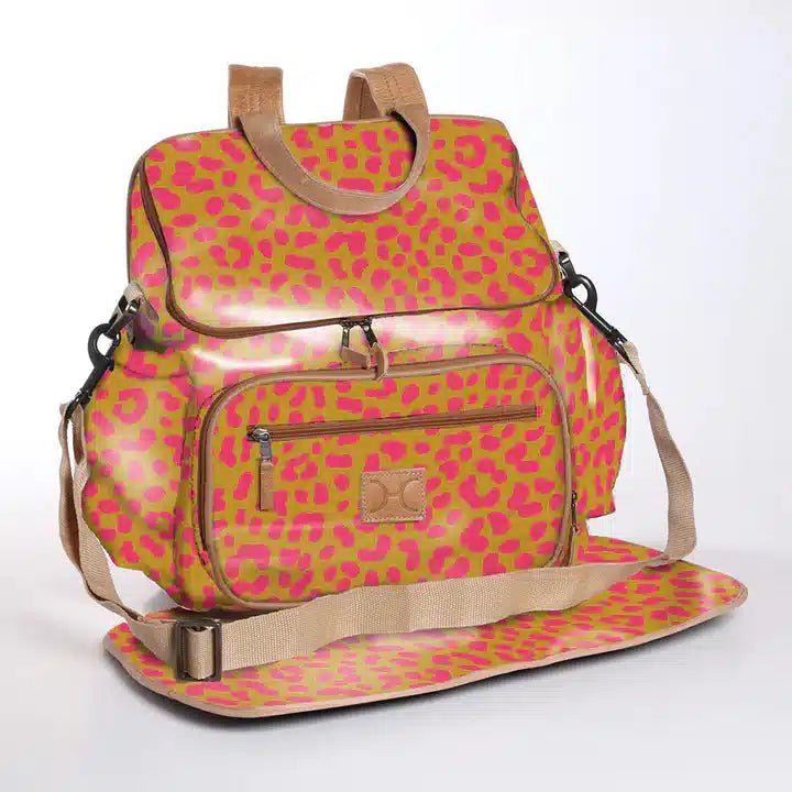 Thandana Laminated Fabric Nappy Backpack | Multiple Colour Options - KaryKase