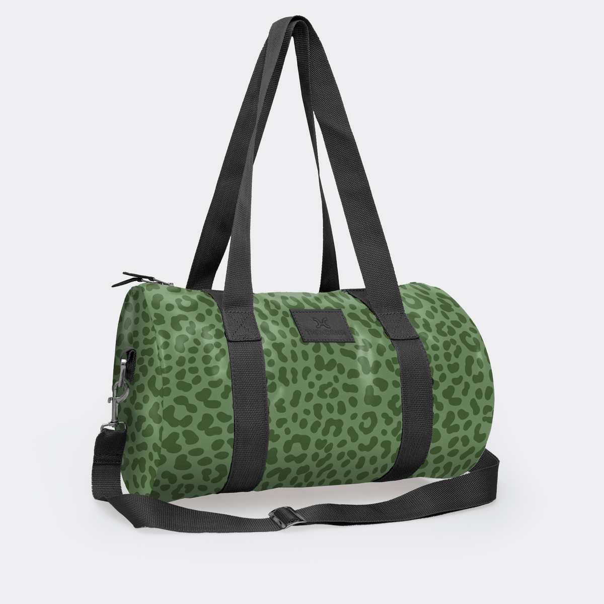 Thandana Laminated Fabric Sports & Gym Bag - Black Trim - KaryKase