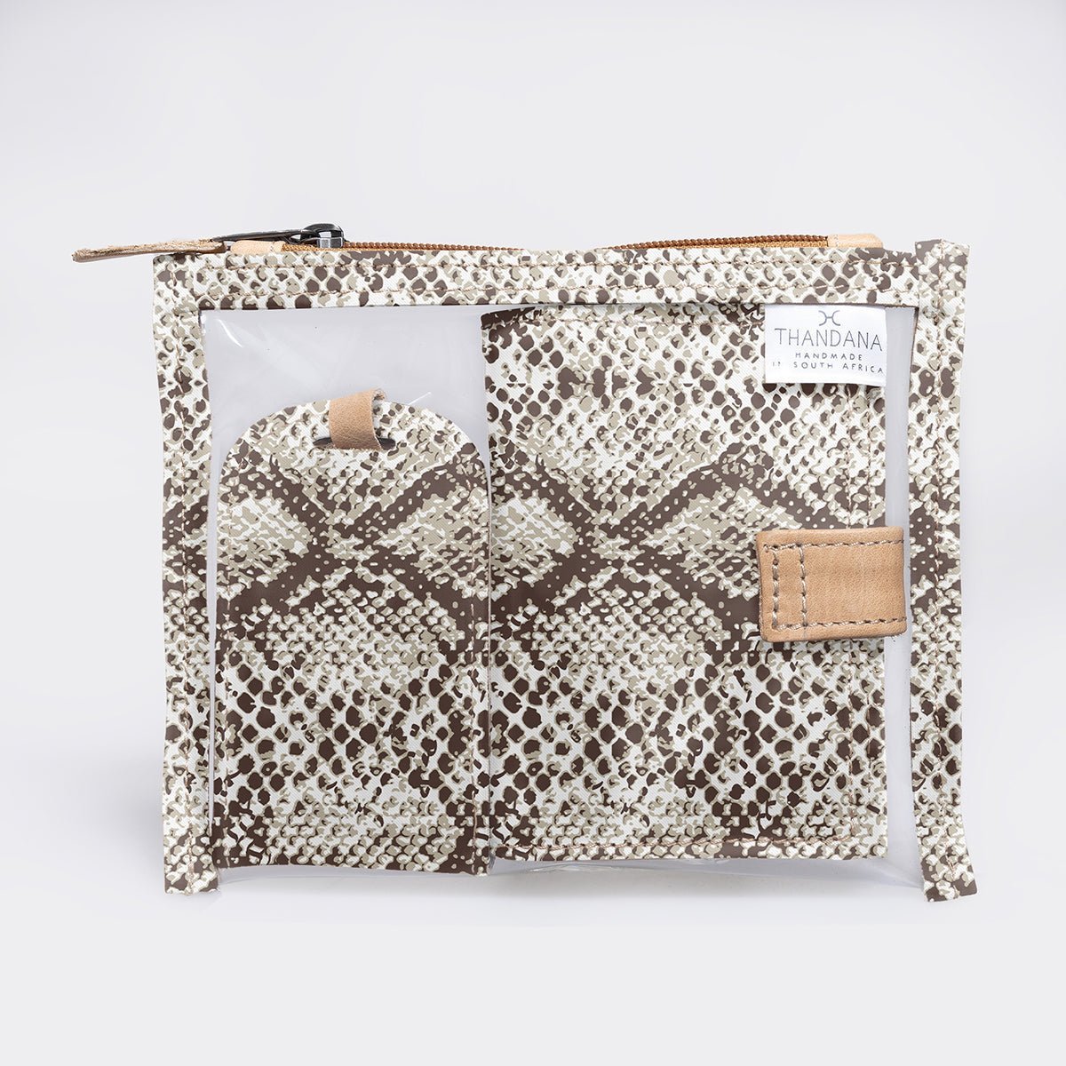 Thandana Laminated Fabric Travel Set - KaryKase