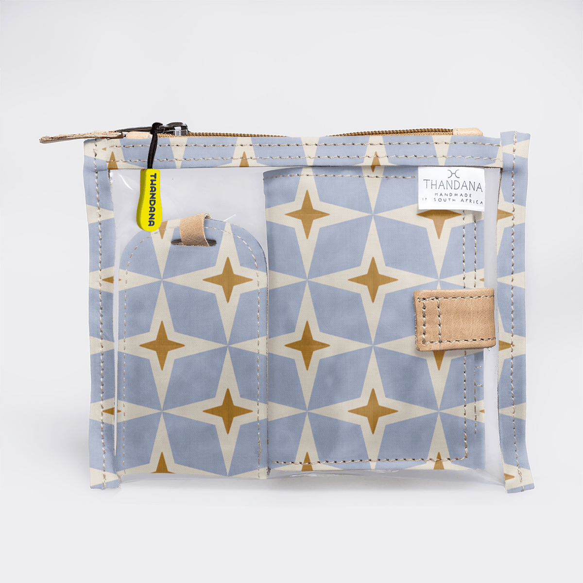 Thandana Laminated Fabric Travel Set - KaryKase