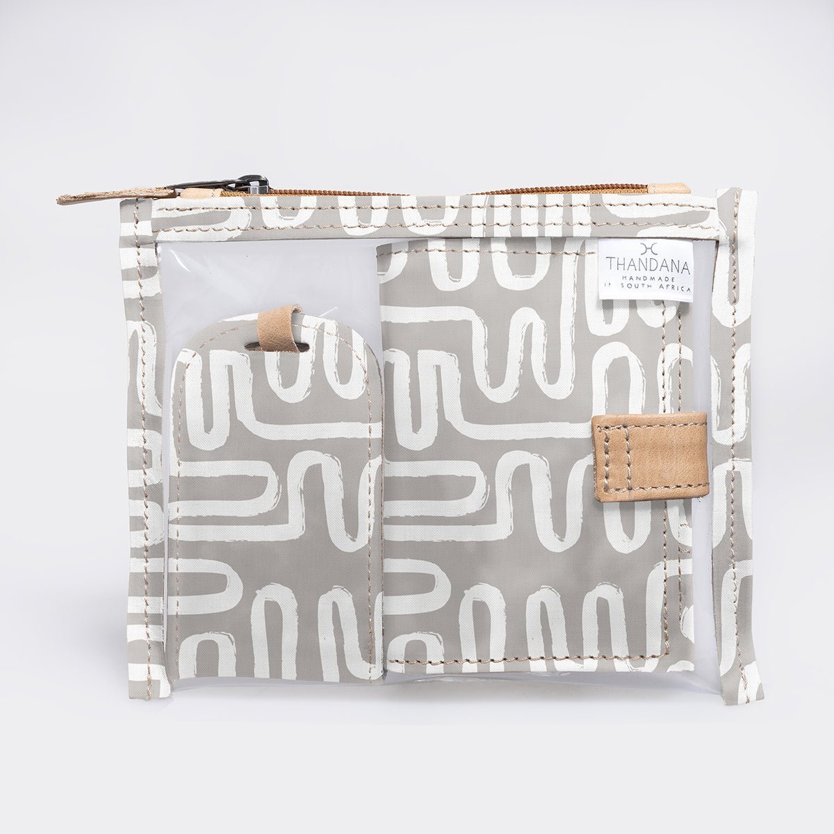 Thandana Laminated Fabric Travel Set - KaryKase