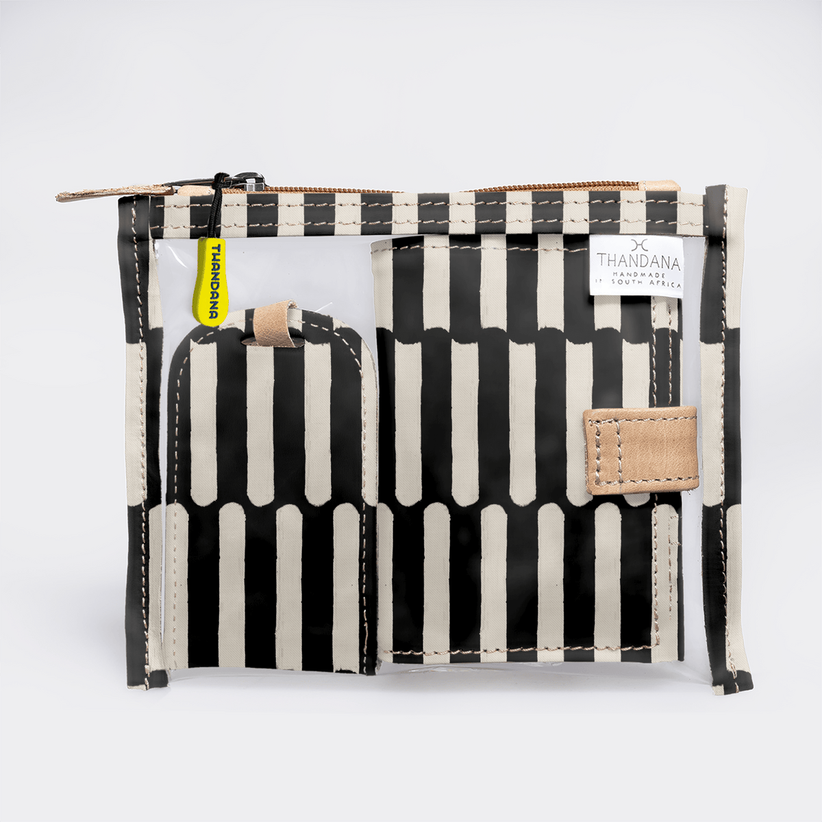 Thandana Laminated Fabric Travel Set - KaryKase