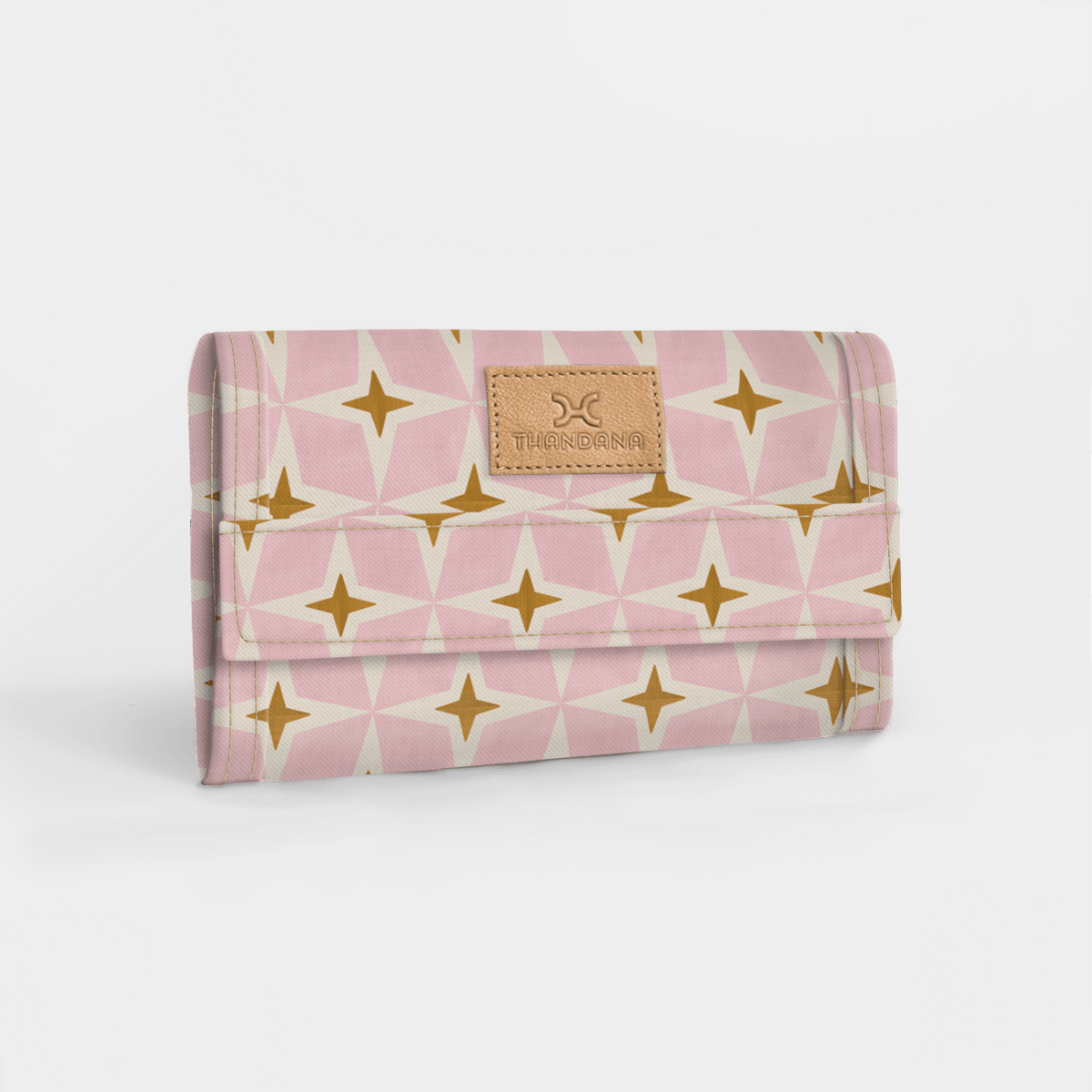 Thandana Laminated Fabric Travel Wallet - KaryKase