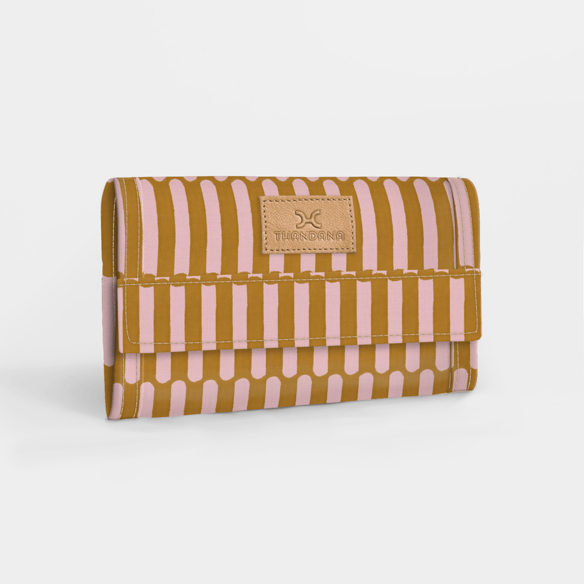 Thandana Laminated Fabric Travel Wallet - KaryKase