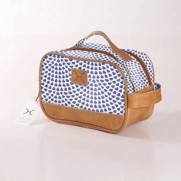 Thandana Laminated Fabric Vanity Bag - KaryKase