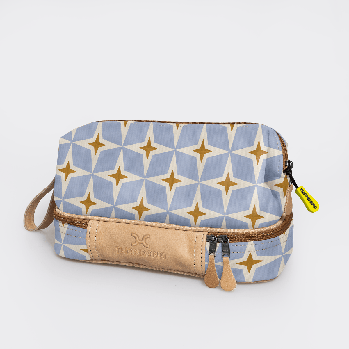 Thandana Laminated Fabric Wash Bag - KaryKase