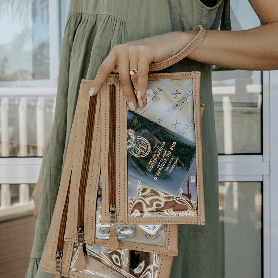Thandana Leather 3in1 Accessory Pouches - KaryKase