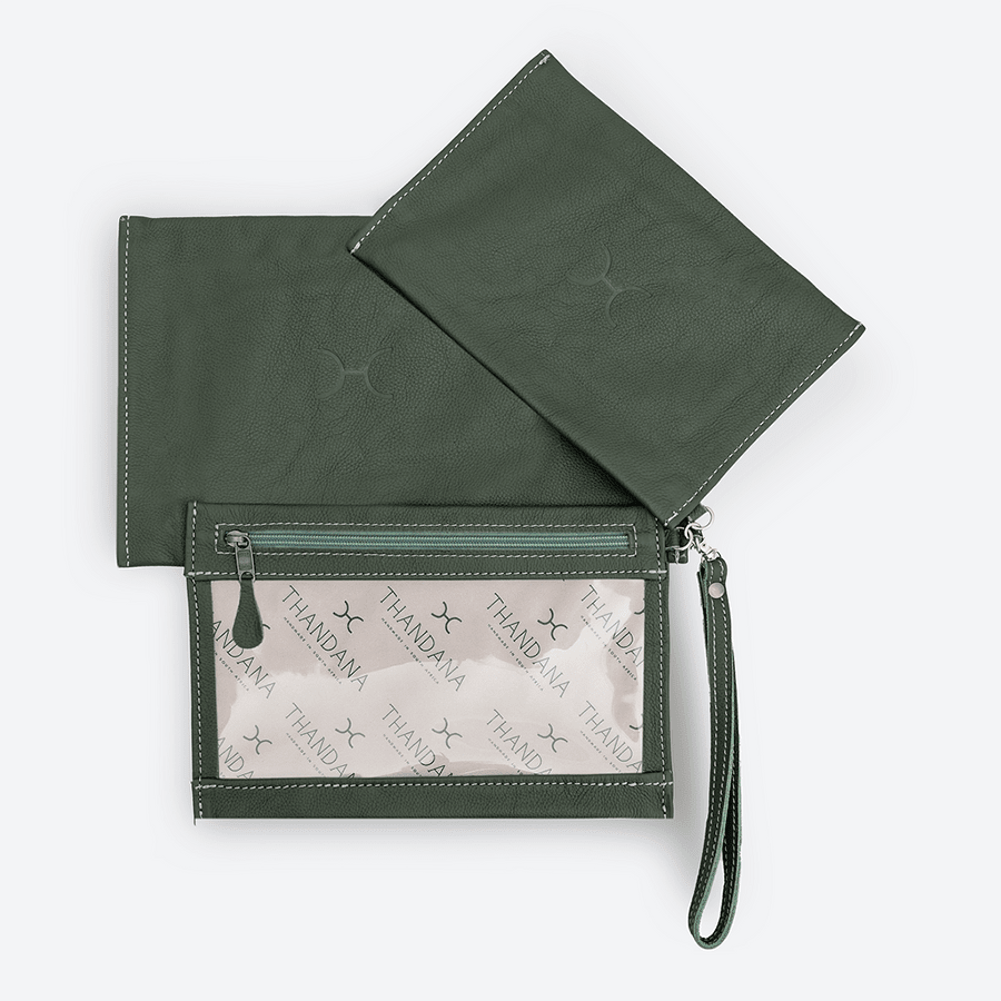 Thandana Leather 3in1 Accessory Pouches - KaryKase