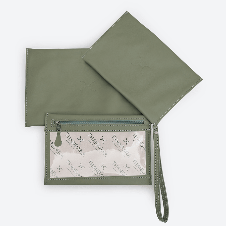 Thandana Leather 3in1 Accessory Pouches - KaryKase
