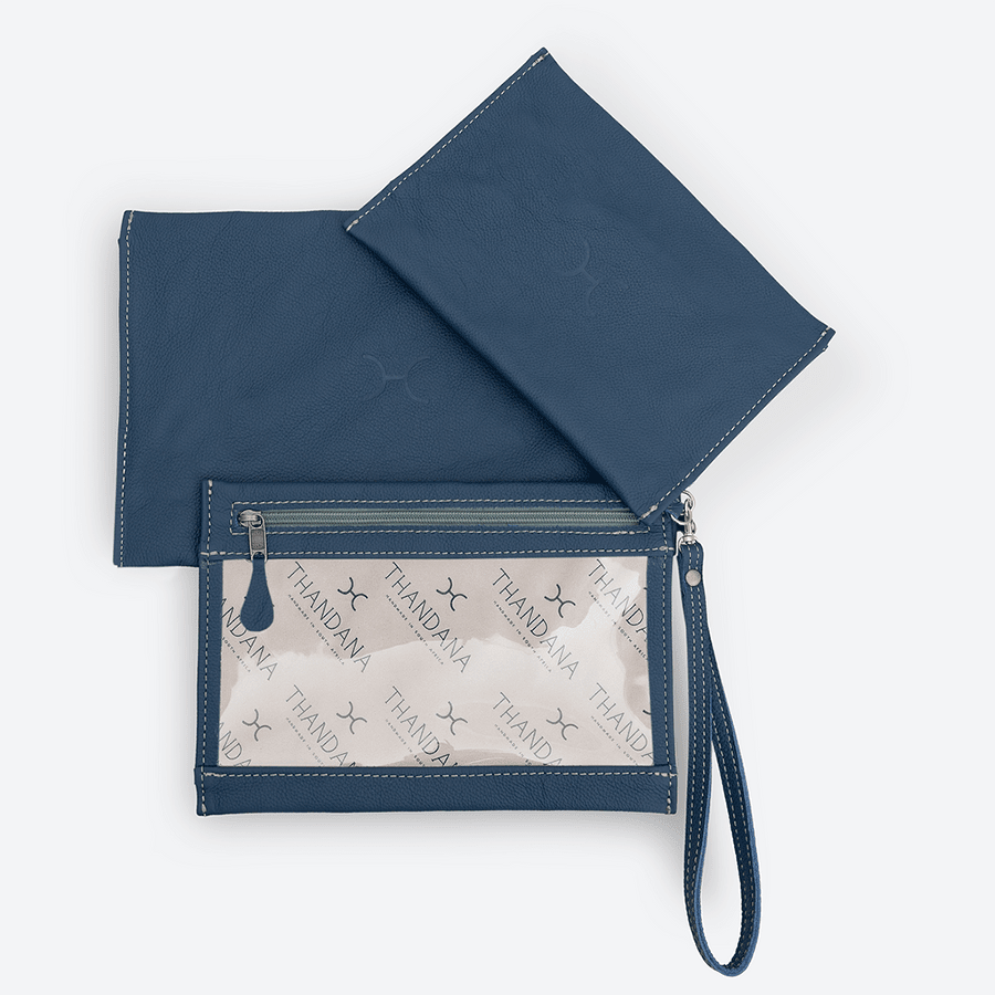 Thandana Leather 3in1 Accessory Pouches - KaryKase
