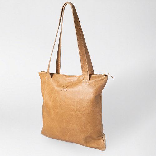 Thandana Leather Book Bag - With No Lining - KaryKase