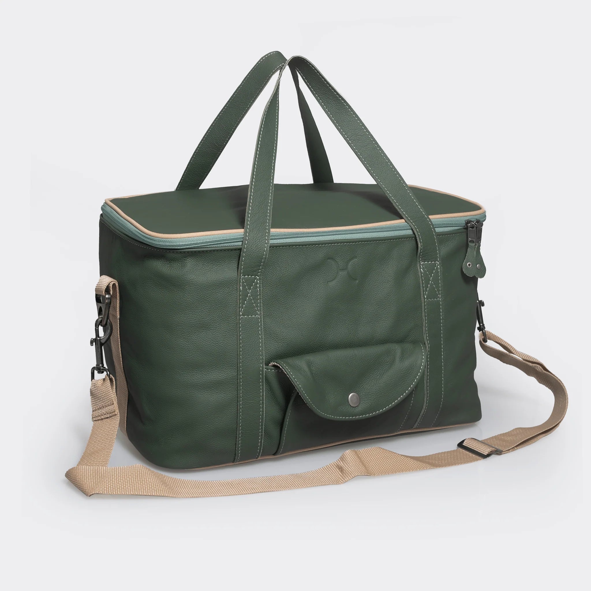 Thandana Leather Caddy Cooler Bag - KaryKase