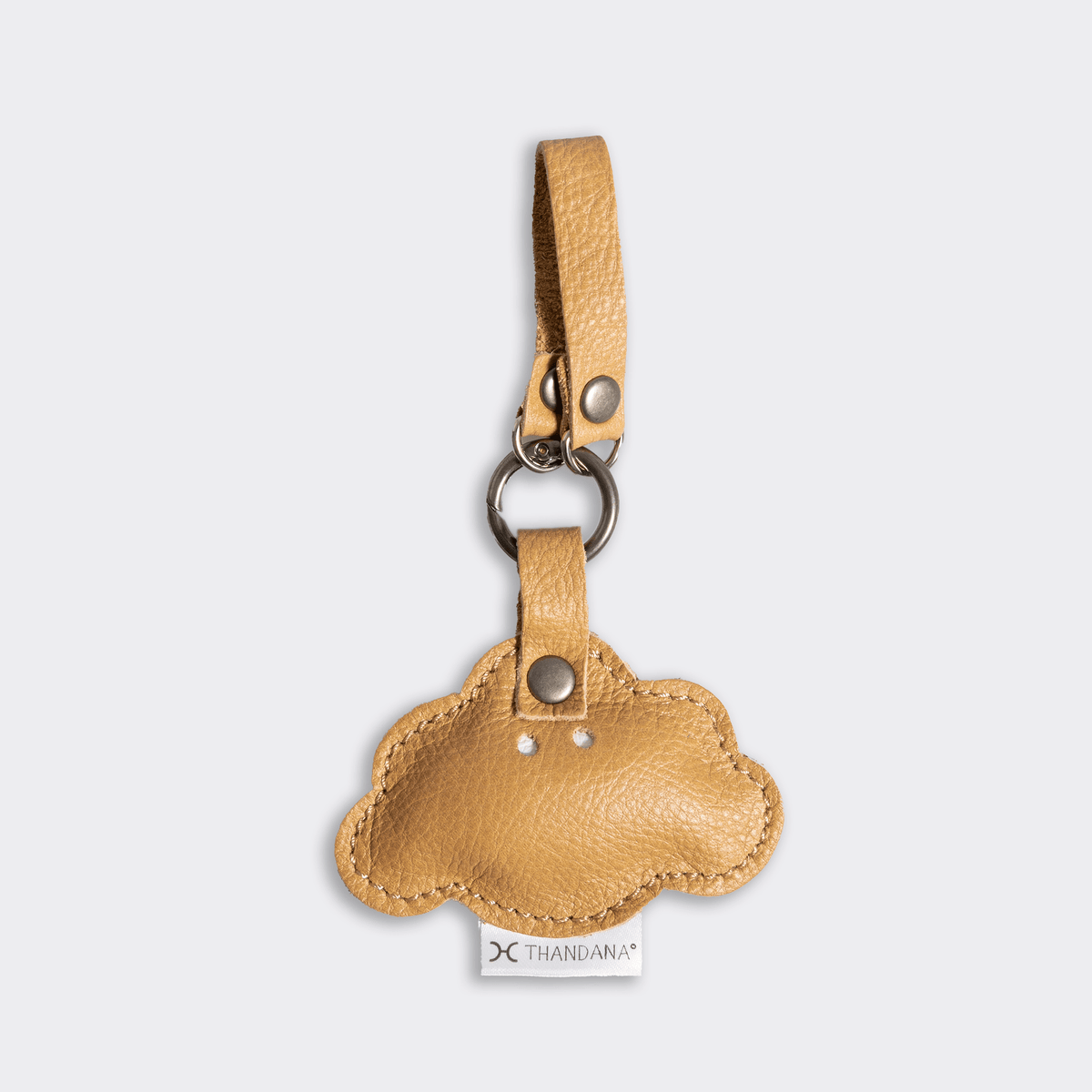 Thandana Leather Charm Key Ring - KaryKase
