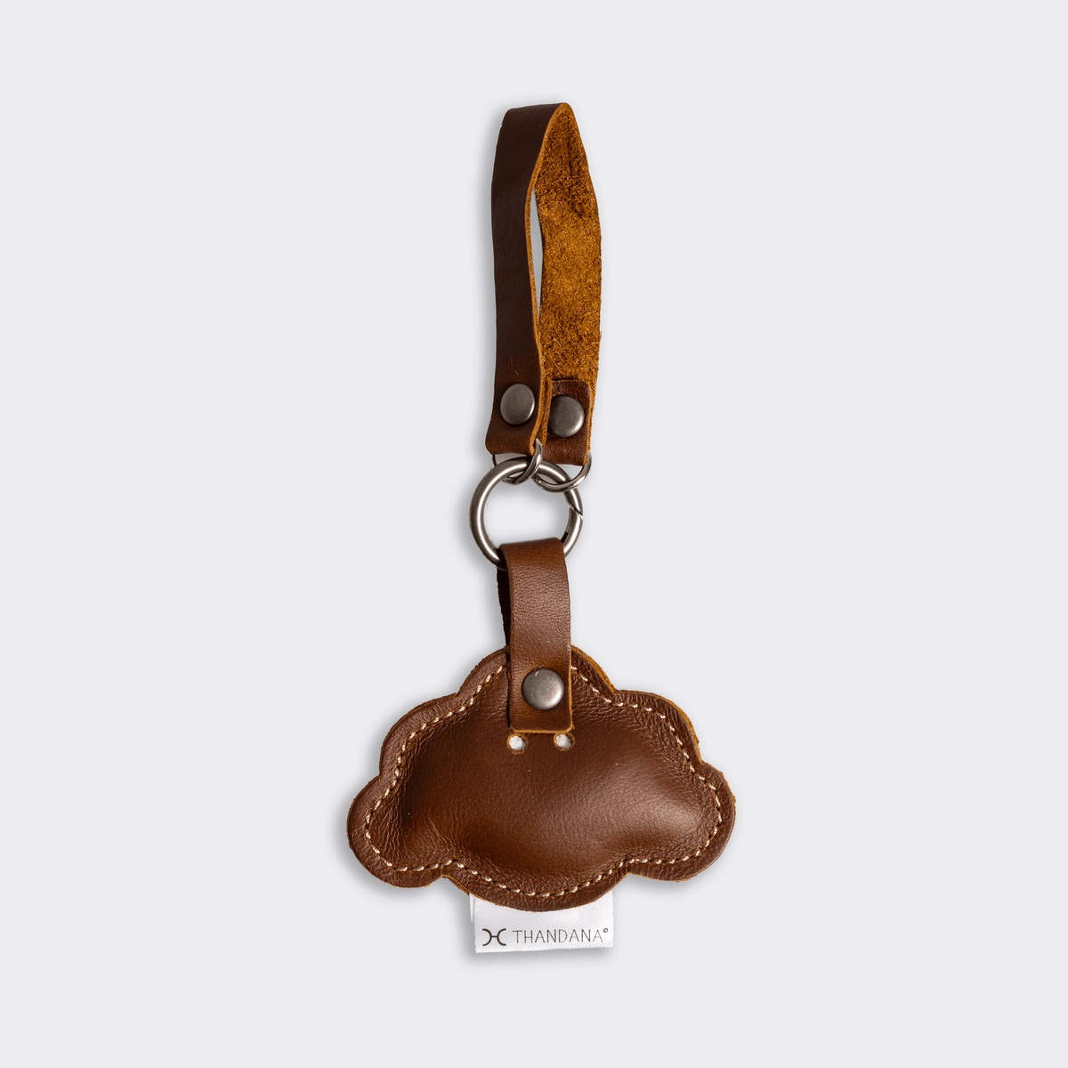 Thandana Leather Charm Key Ring - KaryKase