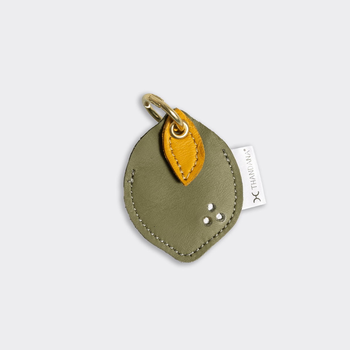 Thandana Leather Charm Key Ring - KaryKase