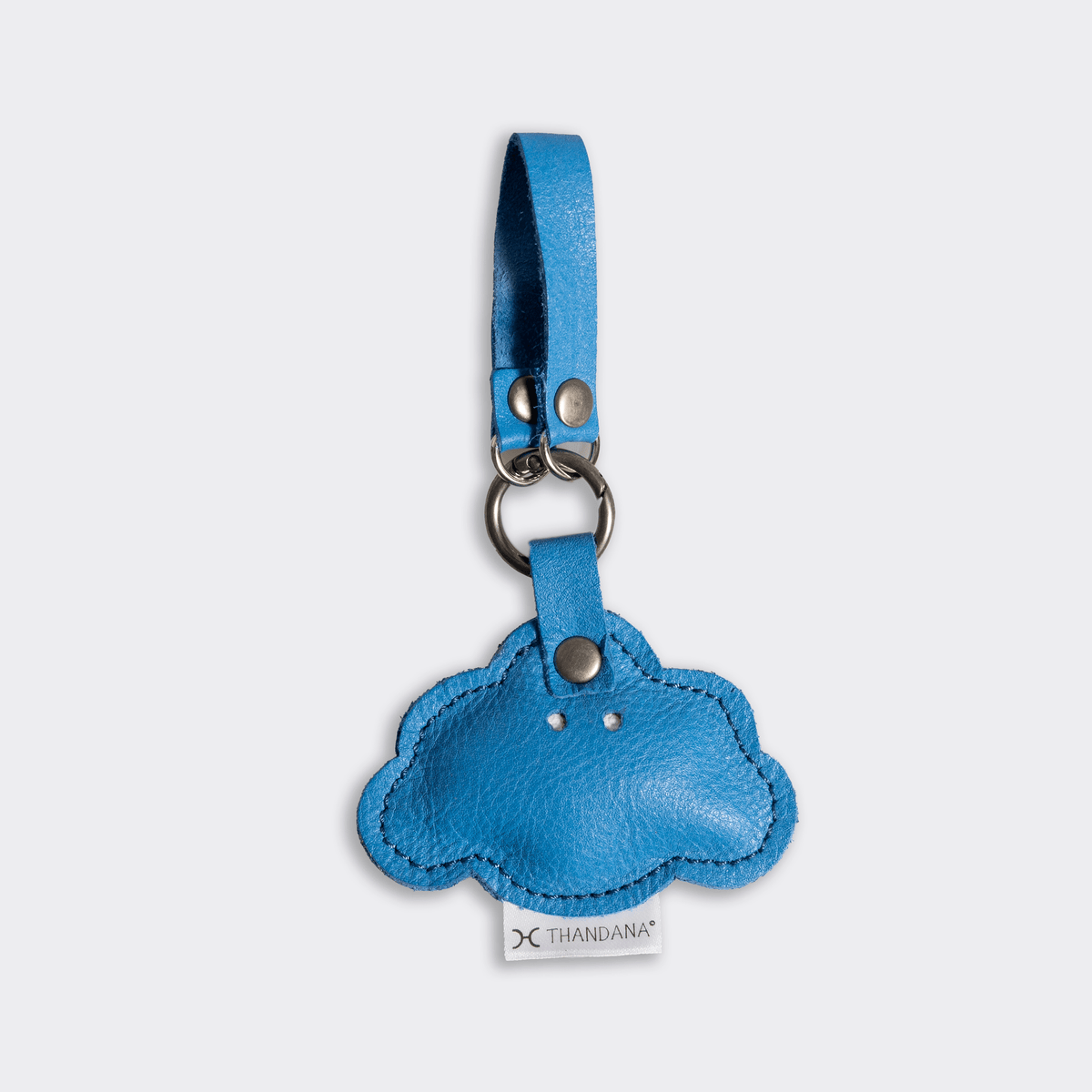 Thandana Leather Charm Key Ring - KaryKase