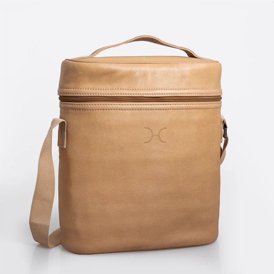 Thandana Leather Jumbo Wine Cooler Carry Bag - KaryKase