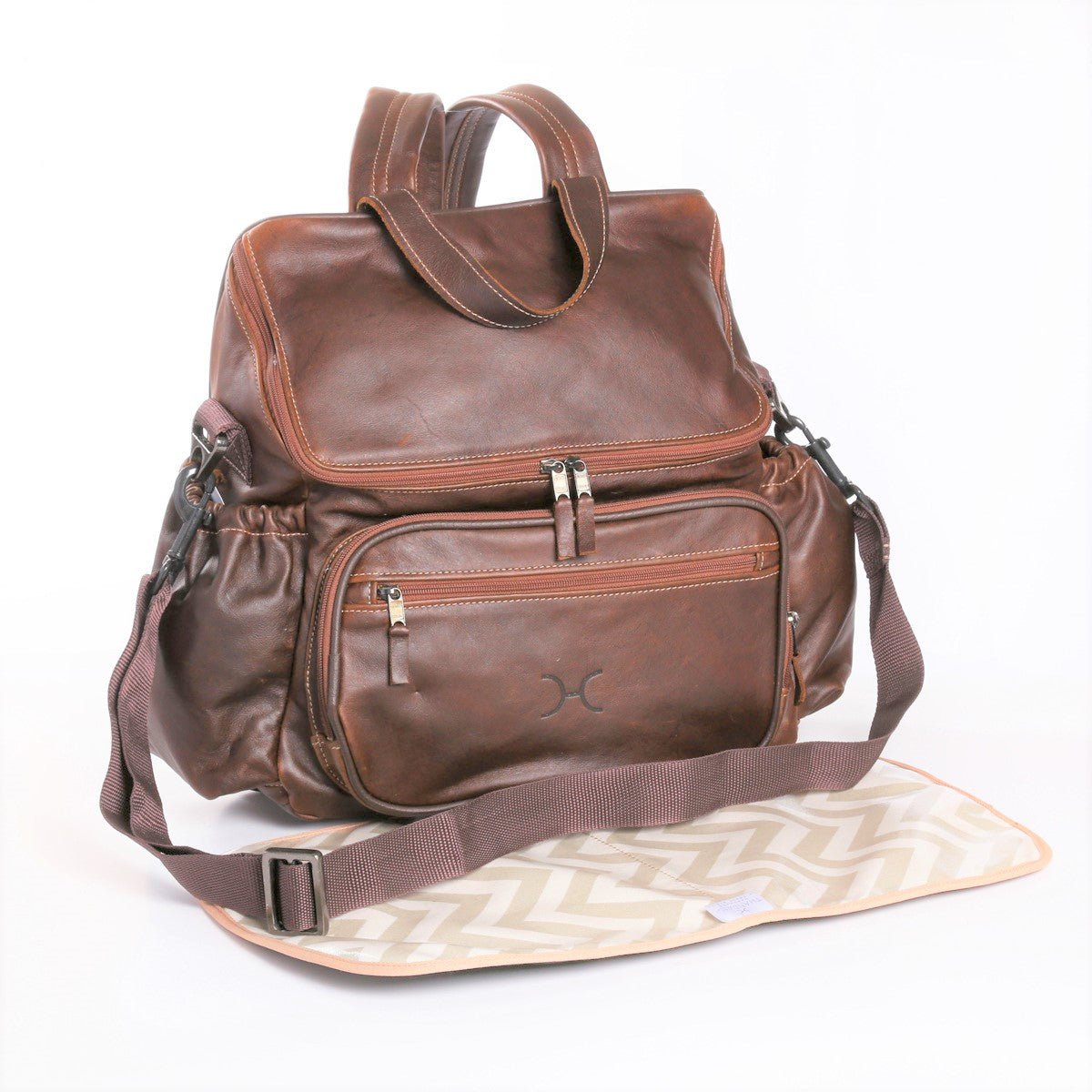Thandana Leather Nappy Backpack - KaryKase
