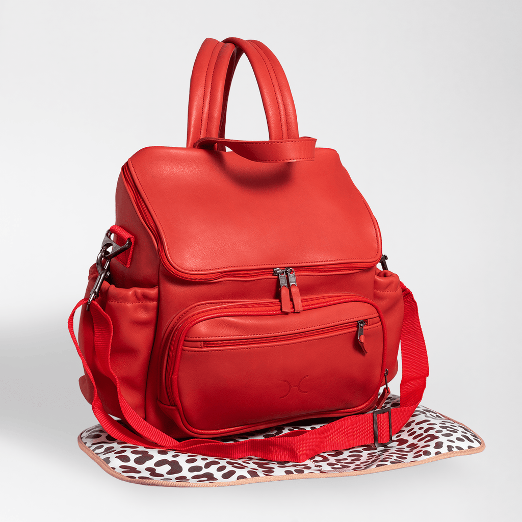 Thandana Leather Nappy Backpack - KaryKase