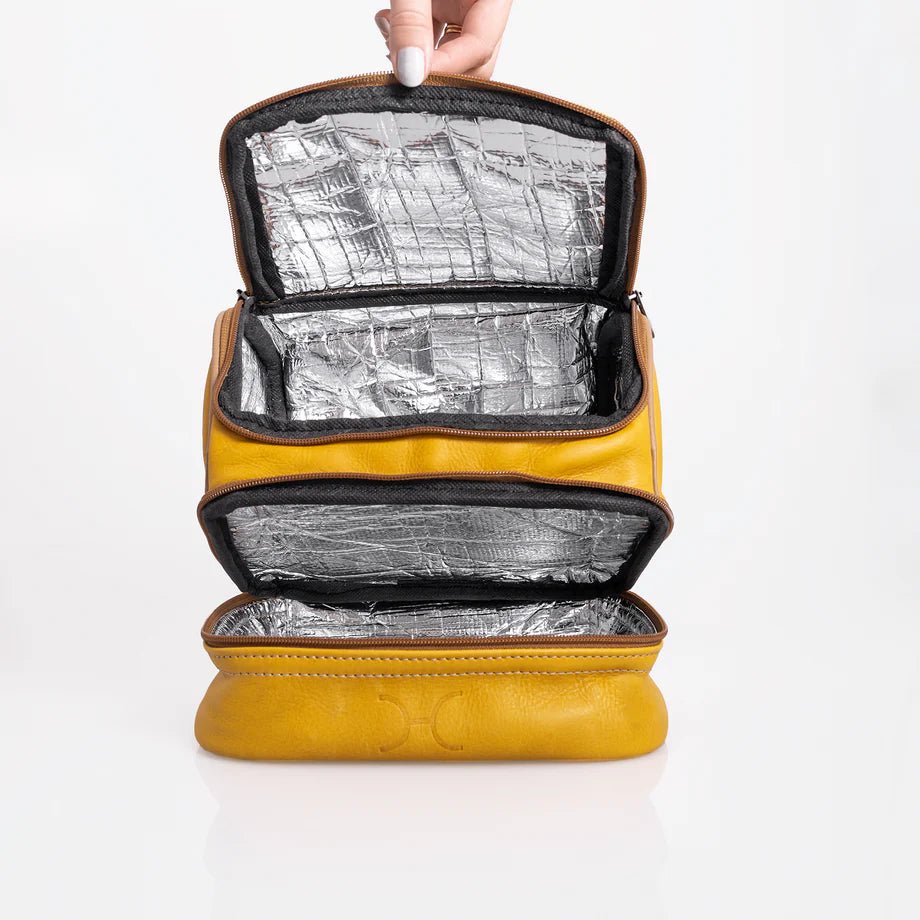 Thandana Leather Thermal Cooler Bag - KaryKase