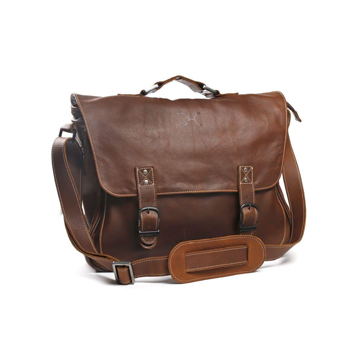 Thandana Leather Work Satchel - KaryKase