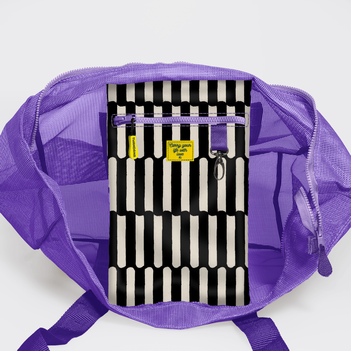 Thandana Meshie Jumbo Beach Bag - KaryKase